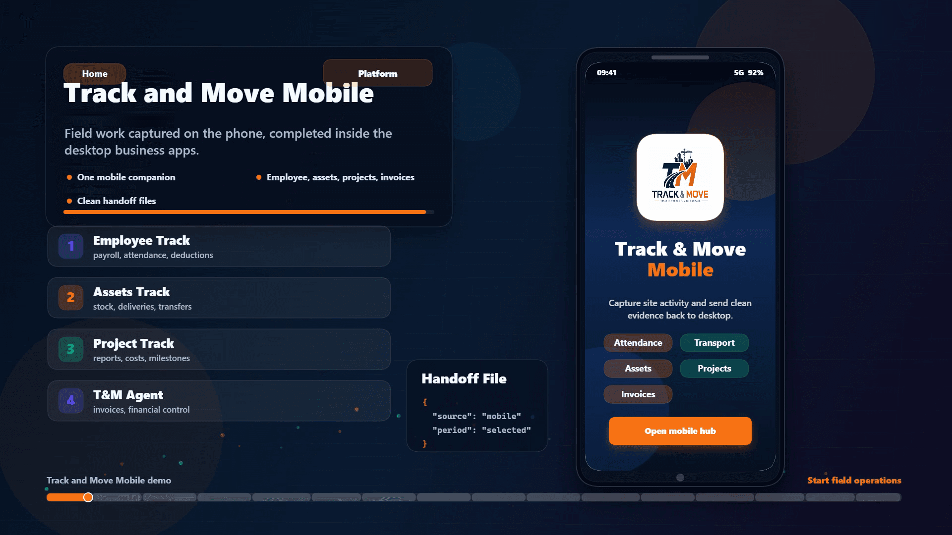 Track & Move Mobile